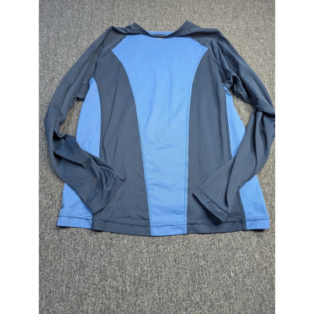Mountain Hardwear Mens Long Sleeve Performance Shirt Blue Hiking Base Layer Smal - Picture 5 of 9